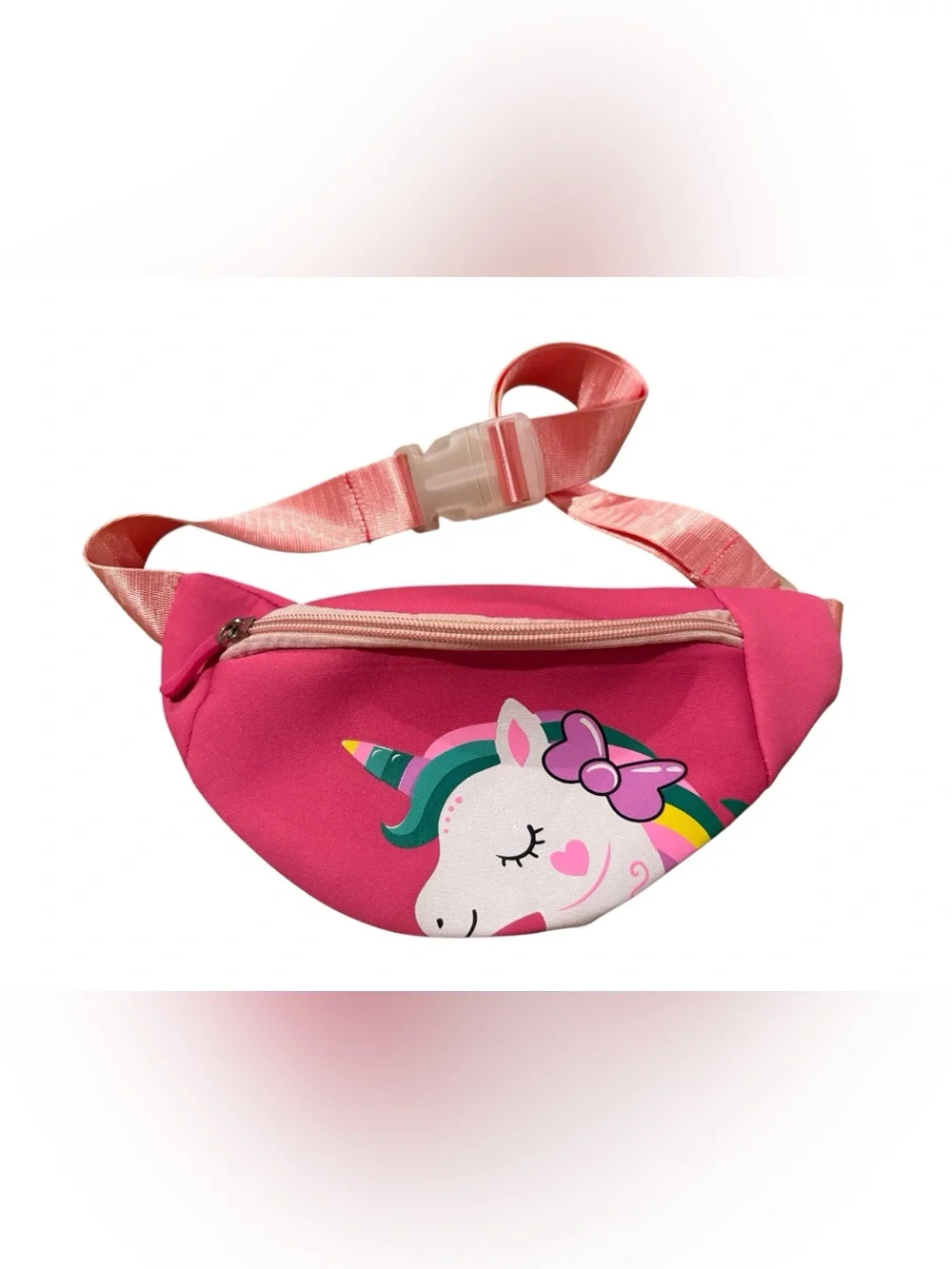 Pink Unicorn Adjustable Fanny Pack